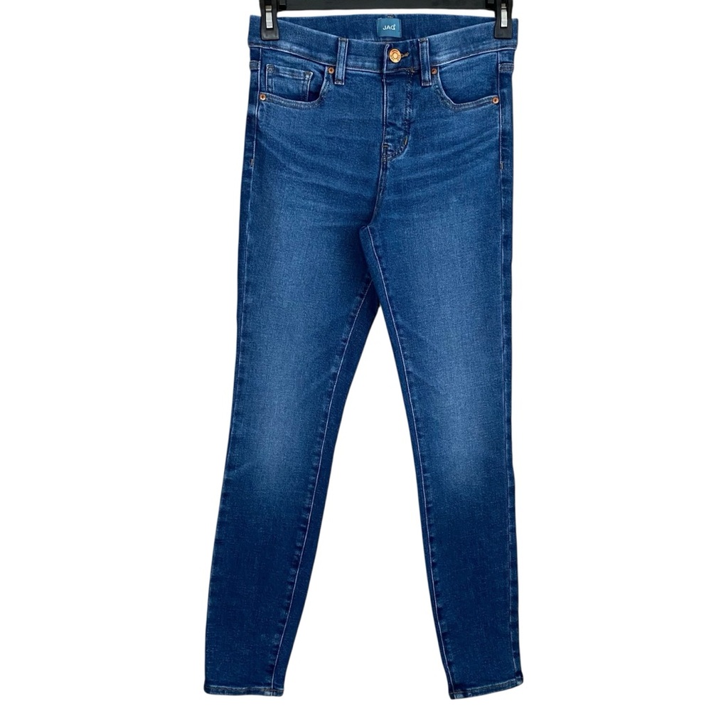 JAG Jeans Valentina Medium Wash Pull On Denim Skinny Jeans Size 2 - Picture 2 of 9